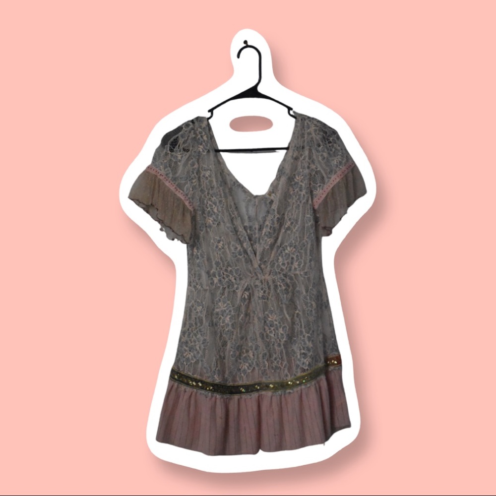 Free People Lace Dress, Size Small